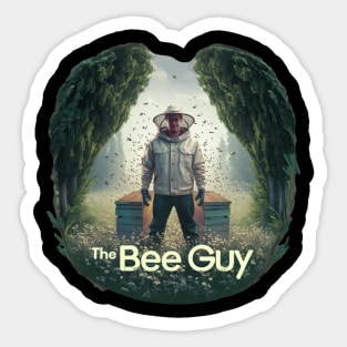 Funny Beekeeper Art For Men Dad Bee Hive Honey Beekeeping Sticker